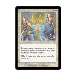 WOTC MtG Urza's Destiny Flicker (R) VG - Image 1