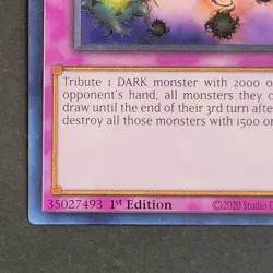 Yugioh TCG - 1x Deck Devastation Virus - SR13-EN038 - NM - 1st Ed - Common 2022 - Image 3