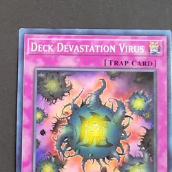 Yugioh TCG - 1x Deck Devastation Virus - SR13-EN038 - NM - 1st Ed - Common 2022 - Image 5