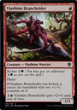 150/281 VIASHINO BRANCHRIDER COMMON DOMINARIA UNITED MTG CARD - Image 1