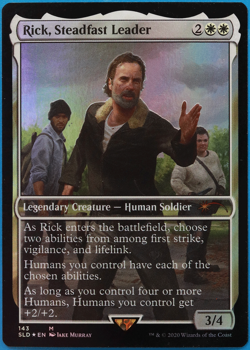 Rick, Steadfast Leader (Secret Lair Promo) FOIL NM MTG CARD (499978) ABUGames - Image 1