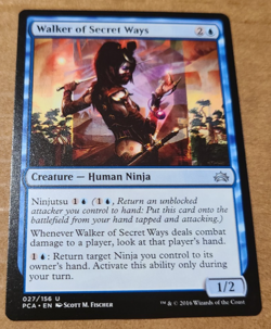 MTG Magic 1x Walker of Secret Ways Planechase Anthology 2016 NM/M - Image 1