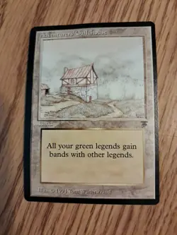 MTG Adventurers' Guildhouse Land 1994 Tom Wanerstrand Magic The Gathering - Image 1