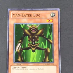 Yugioh TCG - Man Eater Bug - 5DS3-EN006 - LP/NM - 1st Ed - Common - Monster 2010 - Image 5