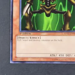 Yugioh TCG - Man Eater Bug - 5DS3-EN006 - LP/NM - 1st Ed - Common - Monster 2010 - Image 3