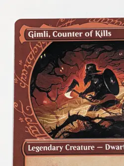 Gimli, Counter of Kills NM Showcase - LTR 0312 - MTG Magic - Image 2
