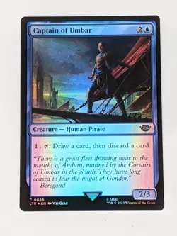 Captain of Umbar (45/479) The Lord of the Rings Tales of Middle-earth Foil MTG - Image 1