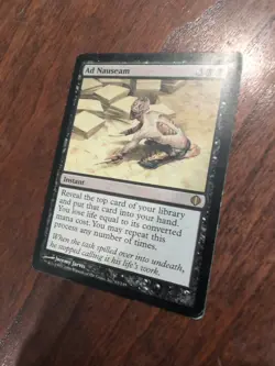 MTG Ad Nauseam Shards of Alara Magic the Gathering - Image 1