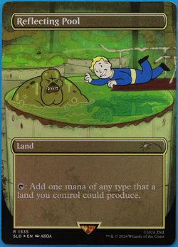 Reflecting Pool (Secret Lair Promo) FOIL NM MTG CARD (499972) ABUGames - Image 1