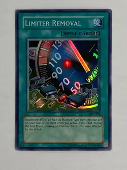 Yugioh TCG - Limiter Removal - PSV-064 - NM - Holo - Super Rare - Vintage 2002 - Image 4