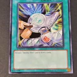Yugioh TCG - 3x Destiny Draw - GLD3-EN044 - Limited Edition - LP/NM - Spell 2010 - Image 4