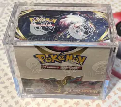 Pokemon Sword & Shield Lost Origin Booster Box SEALED Acrylic Magnetic Display 820650860553 - Image 1