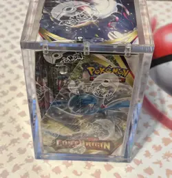 Pokemon Sword & Shield Lost Origin Booster Box SEALED Acrylic Magnetic Display 820650860553 - Image 2