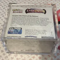 Pokemon Sword & Shield Lost Origin Booster Box SEALED Acrylic Magnetic Display 820650860553 - Image 4