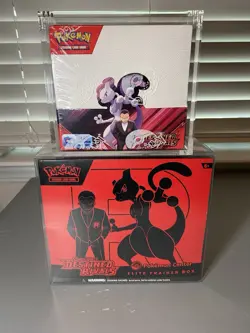 Pokemon S&V Destined Rivals Factory Sealed Booster Box + PKC ETB, W/cases - Image 1