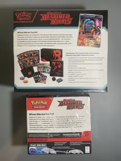 Pokemon S&V Destined Rivals Factory Sealed Booster Box + PKC ETB, W/cases - Image 5