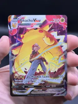 Pokemon Pikachu VMAX TG17/TG30 Lost Origin Ultra Rare Trainer Gallery English NM - Image 3