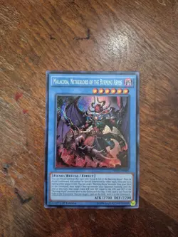 Malacoda Netherlord of The Burning Abyss SECE-EN085 Secret 1st Ed Mint Yugioh! - Image 1