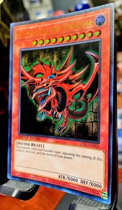 MINT 🔥 Yugioh Slifer the Sky Dragon LC01-EN002 Ultra Rare 25th Anniversary - Image 3