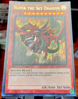 MINT 🔥 Yugioh Slifer the Sky Dragon LC01-EN002 Ultra Rare 25th Anniversary - Image 4