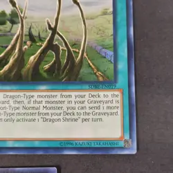 Yugioh TCG - 3x Dragon Shrine - SDBE-EN019 - Unlimited Super Rare - NM/LP, 2013 - Image 5