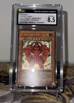 Yugioh The Creator Ultimate Rare 1st Edition RDS-EN005 PSA CGC 8.5 - Image 3
