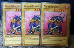 Yugioh Card Playset Funny Joke Carnesia Elephant Garnecia Elephantis Obesity Fat - Image 1