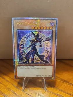 Dark Magician RA04-EN106 8th Art Quarter Century Secret Rare 1st Edition Yugioh - Image 1