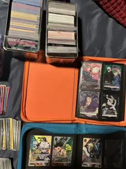 Pokemon, JJK, MTG, Yugioh, Demon slayer, HXH, My Hero+ more HUGE LOT🔥w/binders! - Image 4