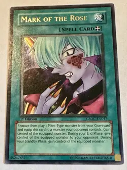 Yu-GI-Oh! Mark Of The Rose - CSOC-EN047 1st Edition - Image 1