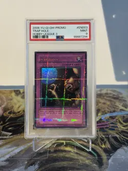 Yugioh Trap Hole Hobby League 3 HL03-EN003 PSA 9 - Image 2