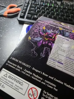 YuGiOh! Dragon's Roar/Zombie Madness Structure Decks 1st Edition Sealed (B) - Image 3