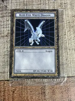 Yugioh Dungeon Dice Monsters DDM Blue-Eyes White Dragon Sealed English Card Only - Image 1