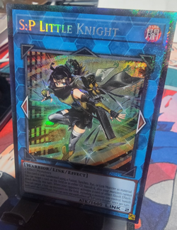 Yugioh! S:P Little Knight PCR Prismatic Collector's Rare (PCR) RA03-EN049 1st Ed - Image 1
