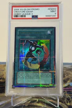 Yugioh Creature Swap HL03-EN002 Hobby League PSA 9 - Image 1