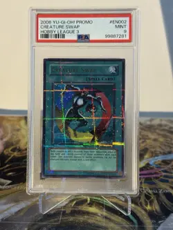 Yugioh Creature Swap HL03-EN002 Hobby League PSA 9 - Image 2