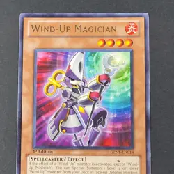 Yugioh TCG - Wind Up Magician - GENF-EN014 - LP/NM - 1st Ed - Spellcaster 2011 - Image 4