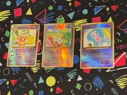 1998 Pokemon Japanese Southern Islands Complete Promo 18 Card Set Vintage Mew LP - Image 4