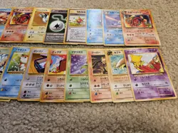 1996 Pokemon Nintendo Pocket Monsters Vintage Card Lot Bundle - 19 Cards Total - Image 3