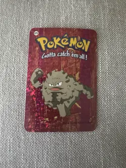 Graveler #75 - Vintage Vending Machine Prism Sticker 2000 - Pokemon Card - Image 1