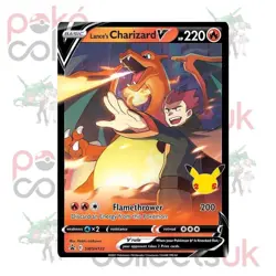 Lance’s Charizard V SWSH133 - SWSH Black Star Promo - Pokemon Card - Near Mint - Image 1