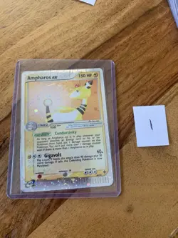 Pokemon Card Ampharos ex Holo - 89/97 EX Dragon English 2003 - Image 1