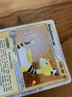 Pokemon Card Ampharos ex Holo - 89/97 EX Dragon English 2003 - Image 4