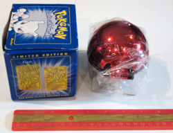 Pokemon 23k Gold Plated Mewtwo Trading Card Pokeball 1999 Box w Wear -Sealed Bag - Image 4