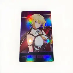 Zenless Zone Zero Evelyn Chevalier Holographic Character Card ZZZ Anime Expo - Image 1