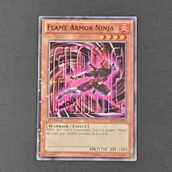 Yugioh TCG - Flame Armor Ninja - SP13-EN015 - LP/NM - 1st - Starfoil Rare 2013 - Image 2