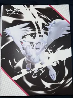 Pokemon Official White Flare Binder Collection Comes With 30cards Holos&commons - Image 1