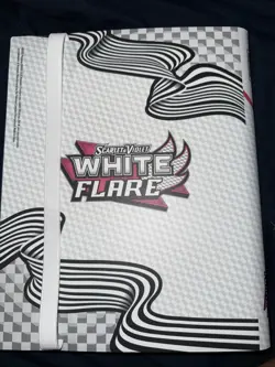 Pokemon Official White Flare Binder Collection Comes With 30cards Holos&commons - Image 2