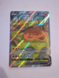 Charizard v SWSH260 Sword & Shield Promo Card Near Mint Condition - Image 1