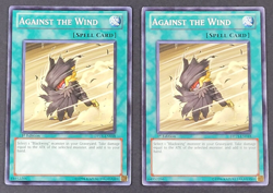 Yugioh TCG - 2x Against the Wind - DP11-EN018 - 1st Edition - NM/LP - Crow, 2021 - Image 1